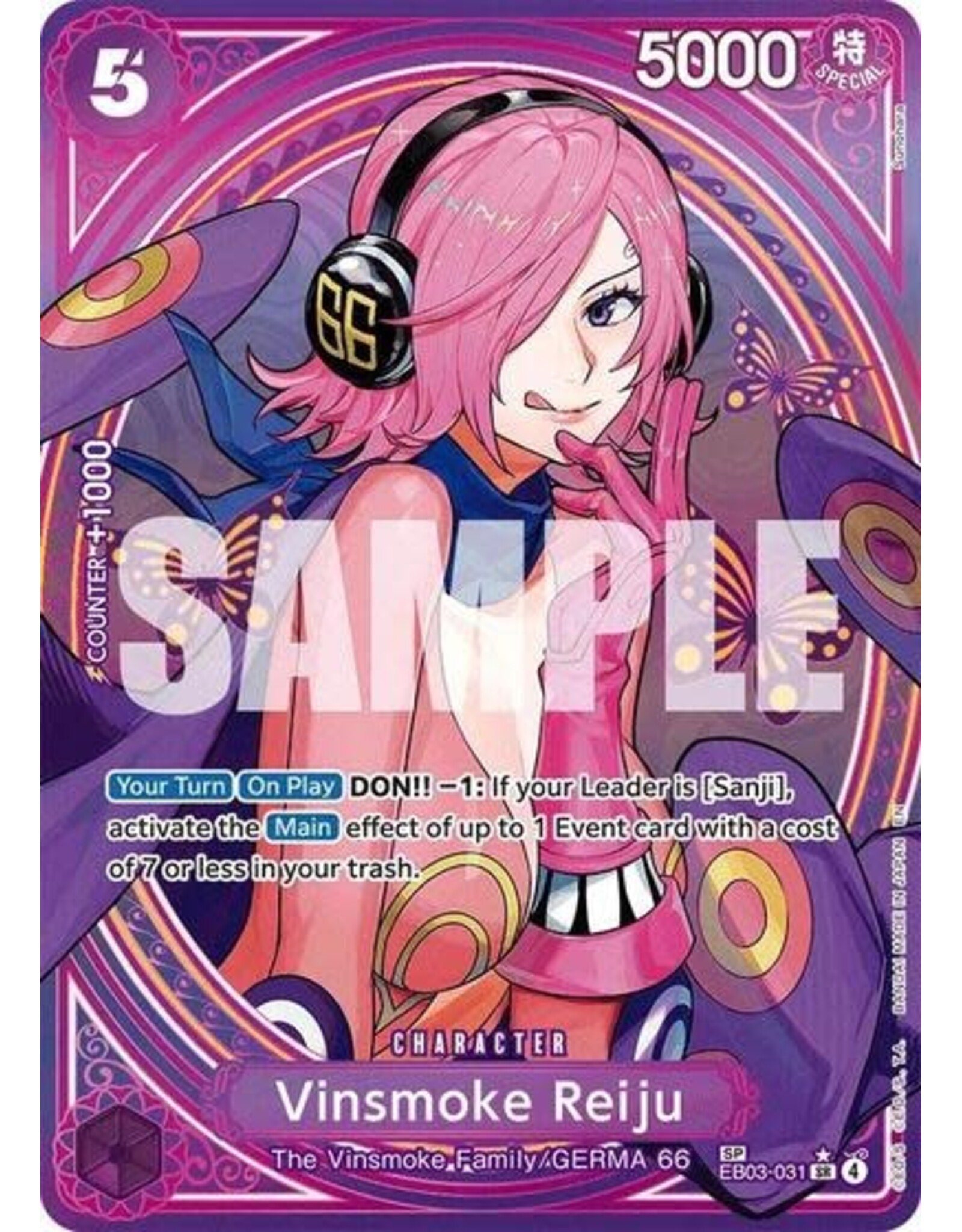 Vinsmoke Reiju (SP) - EB03-031 (Foil, SR)