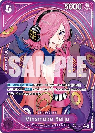 Vinsmoke Reiju (SP) - EB03-031 (Foil, SR)