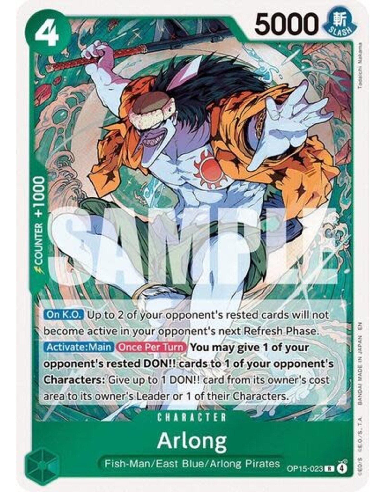 Arlong - OP15-023 (Foil, R)