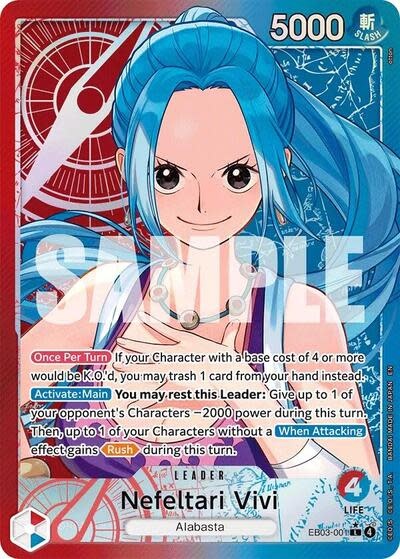 Nefeltari Vivi (001) (Alternate Art) - EB03-001 (Foil, L)
