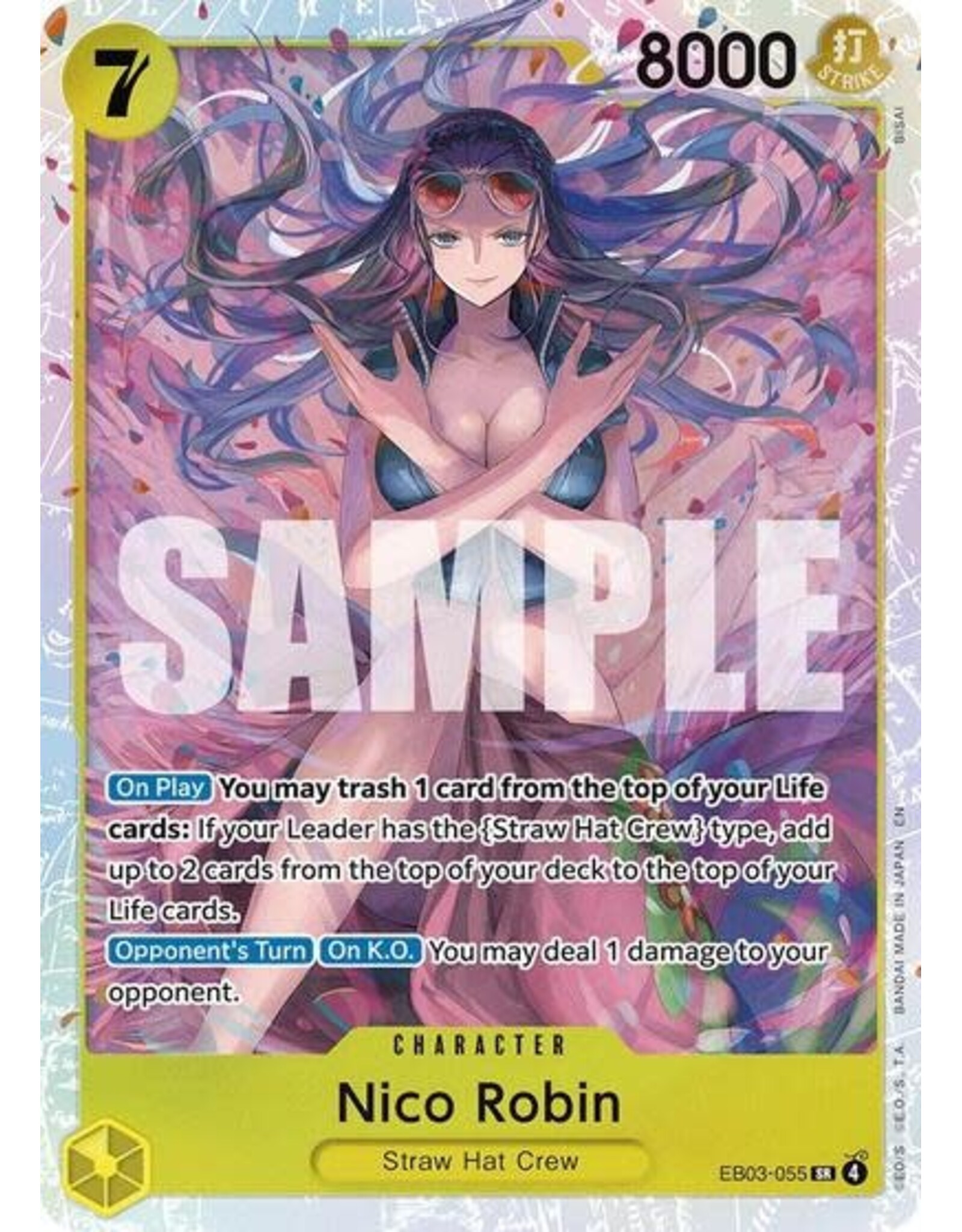 Nico Robin (055) - EB03-055 (Foil, SR)