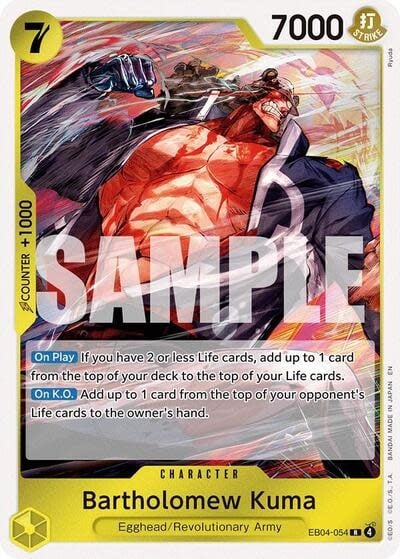 Bartholomew Kuma (EB04-054) (Foil, R)