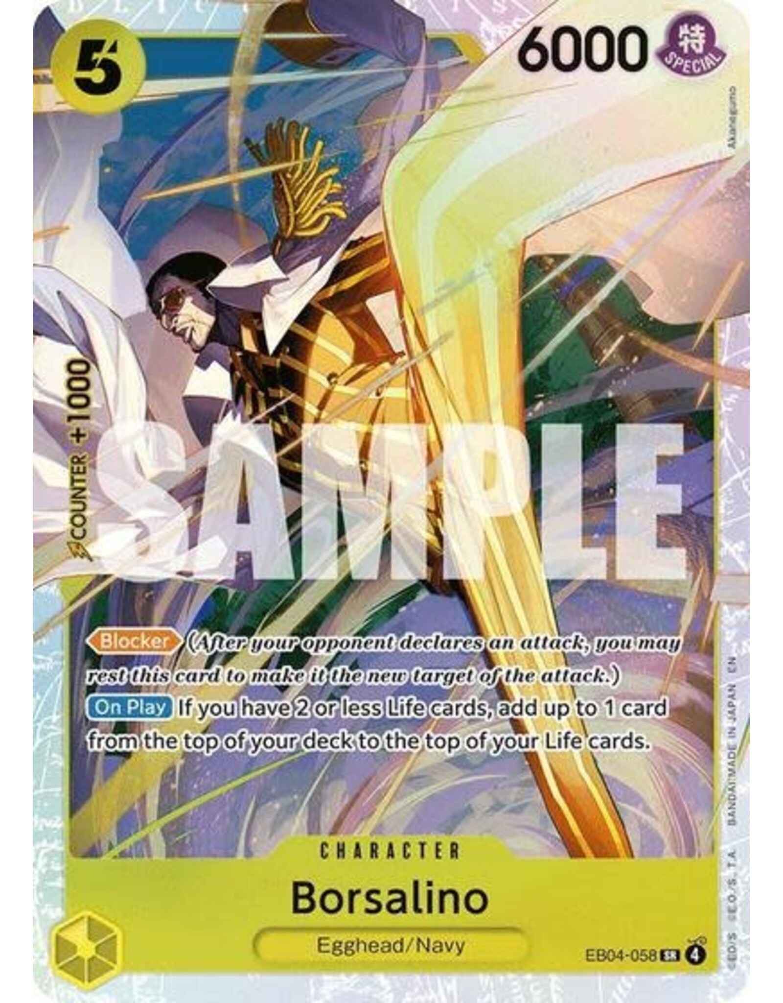 Borsalino - EB04-058 (Foil, SR)