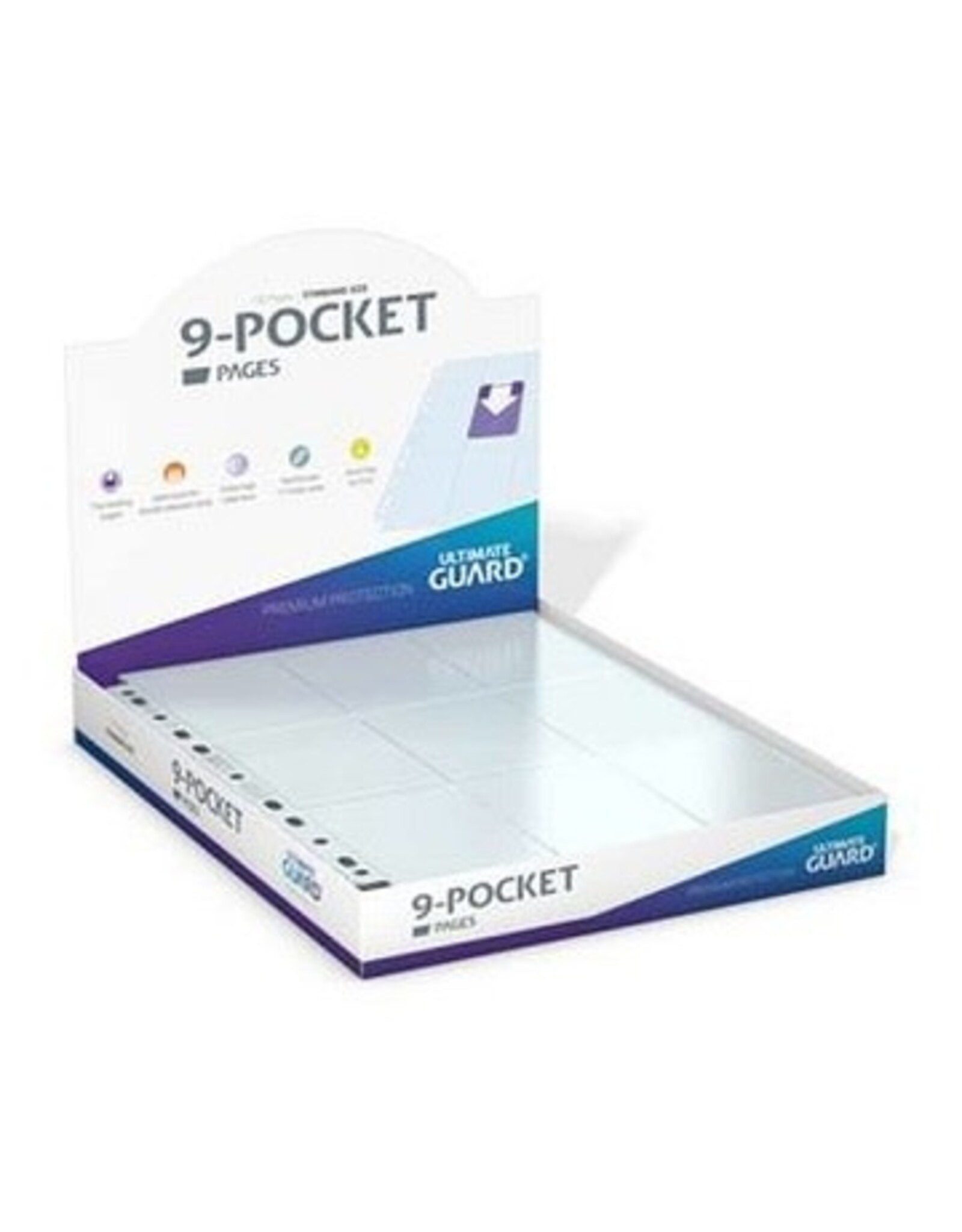 ultra pro Ultra Pro - Binder Pages - 9 Pocket Side Loading x100
