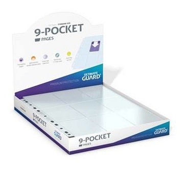 ultra pro Ultra Pro - Binder Pages - 9 Pocket Side Loading x100