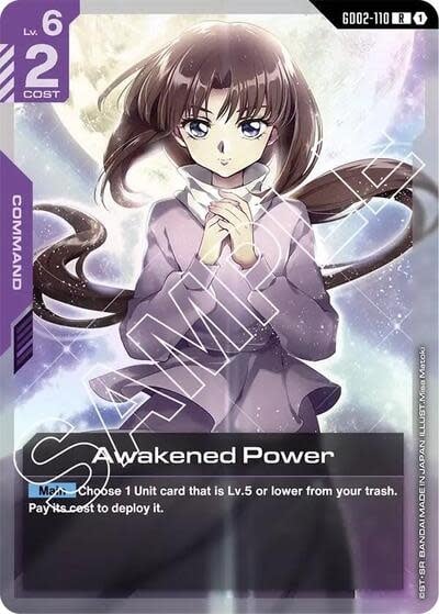 Awakened Power - GD02-110 (Holofoil, Rare)