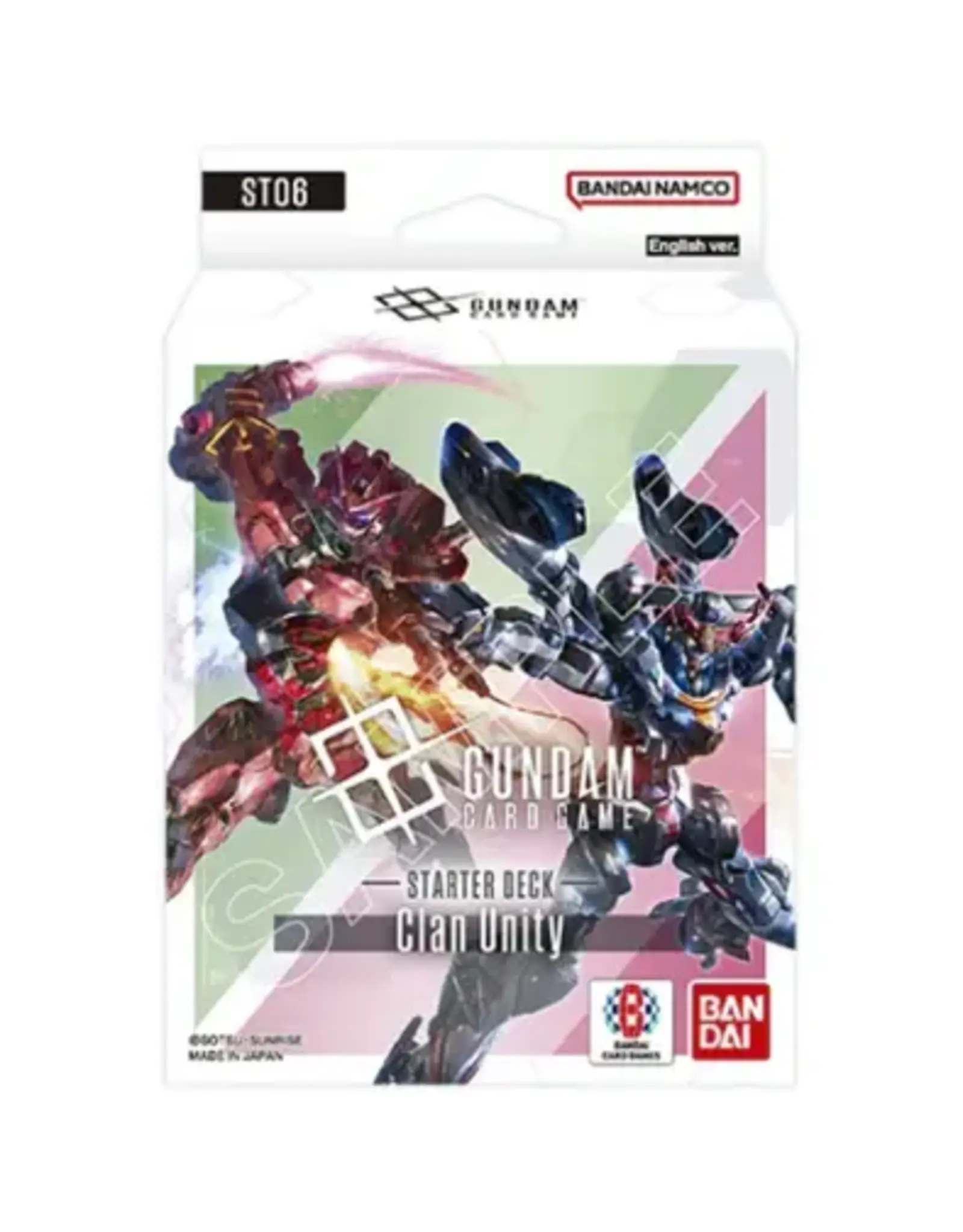 Gundam Card Game - Clan Unity (ST-06) Starter Deck
