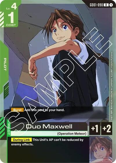 Duo Maxwell - GD01-090 (Holofoil, Rare)