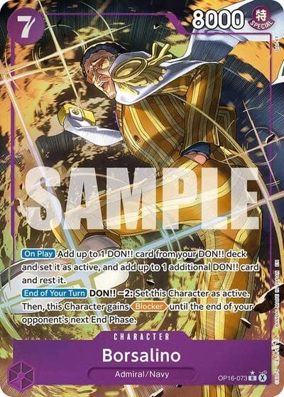 Borsalino (Alternate Art) - OP16-073 (Foil, R)