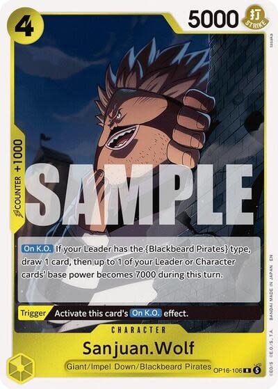 Sanjuan.Wolf - OP16-106 (Foil, R)