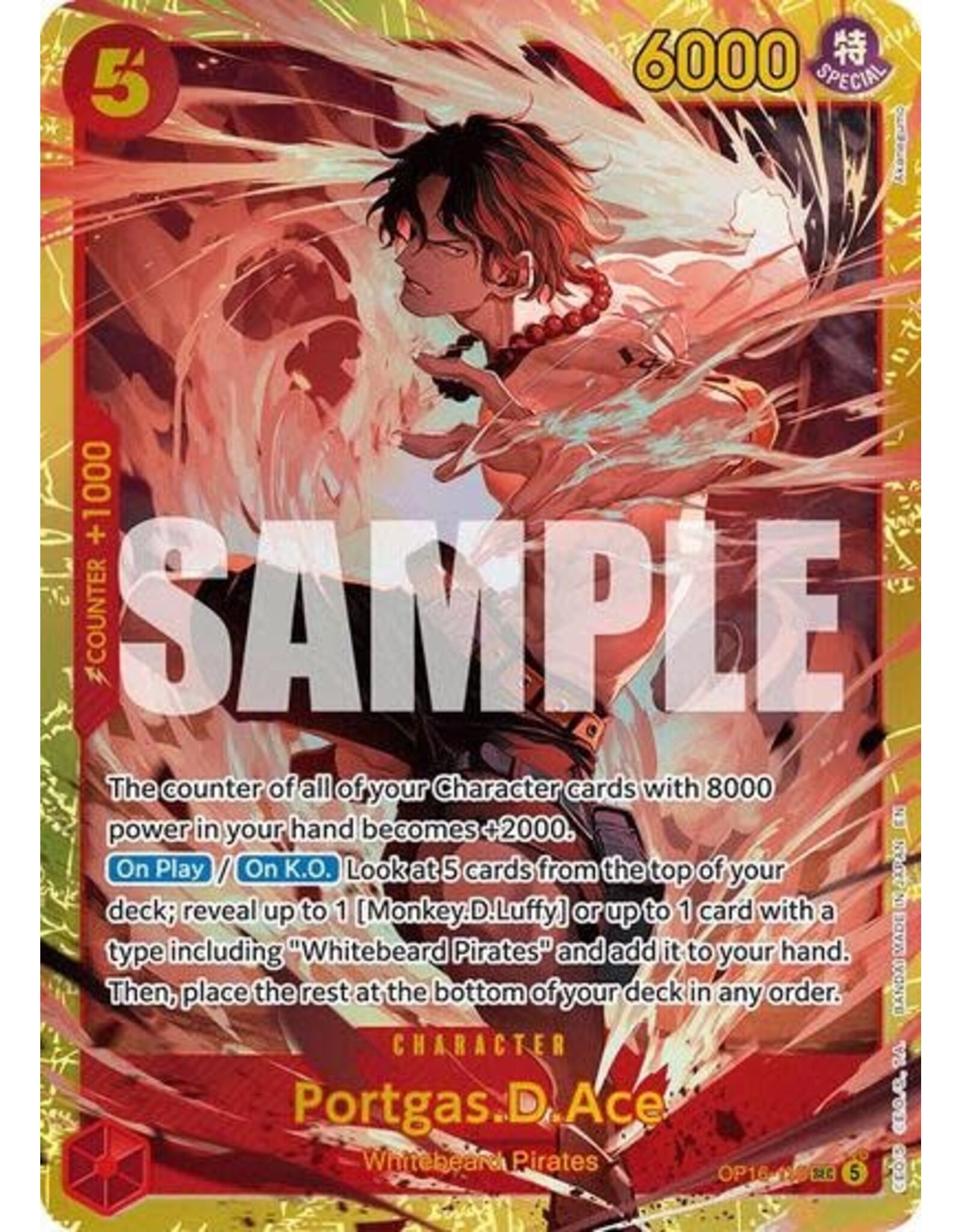 Portgas.D.Ace (118) - OP16-118 (Foil, SEC)
