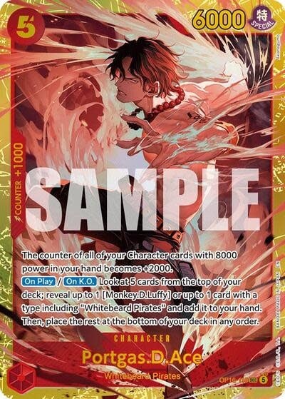 Portgas.D.Ace (118) - OP16-118 (Foil, SEC)