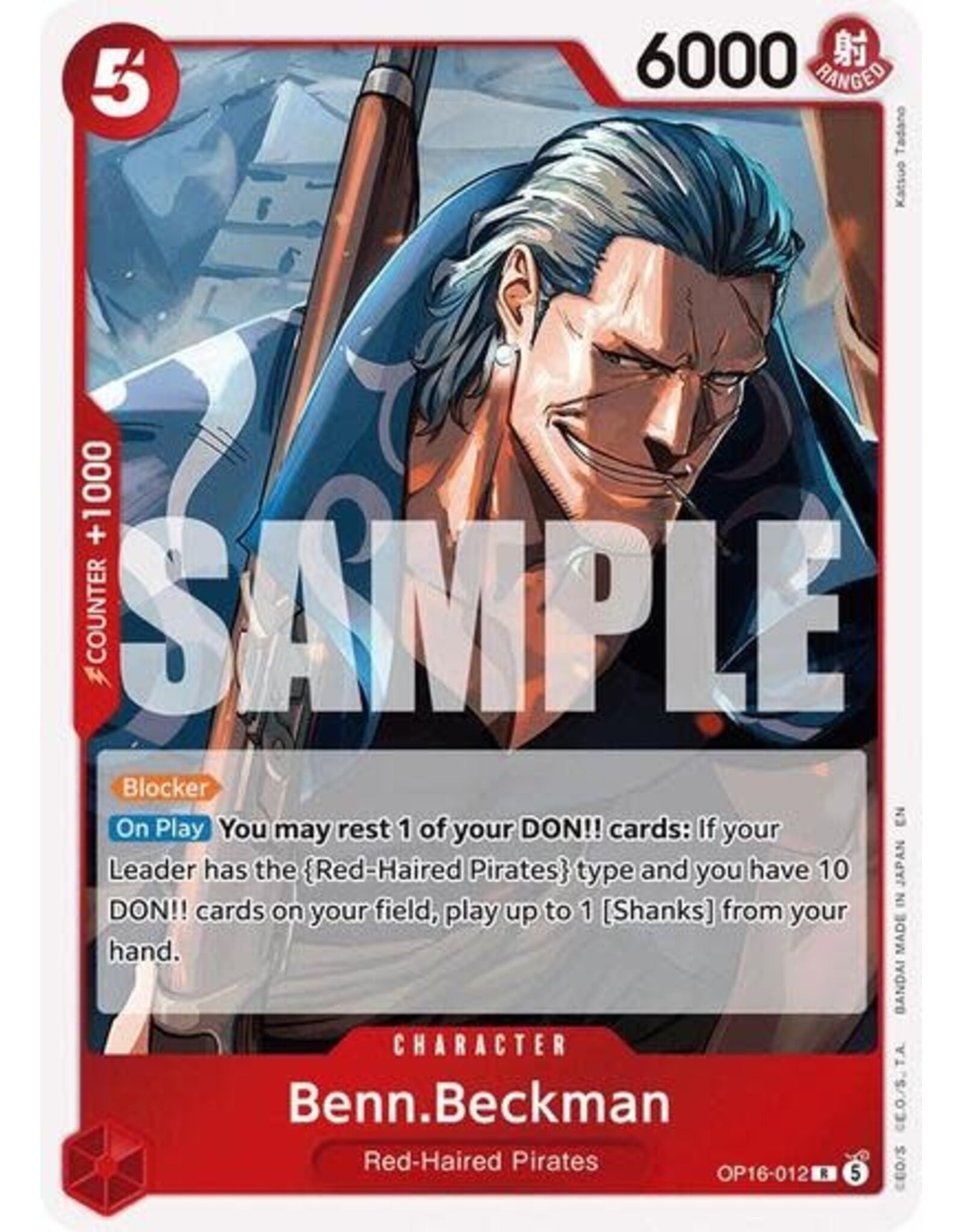 Benn.Beckman - OP16-012 (Foil, R)