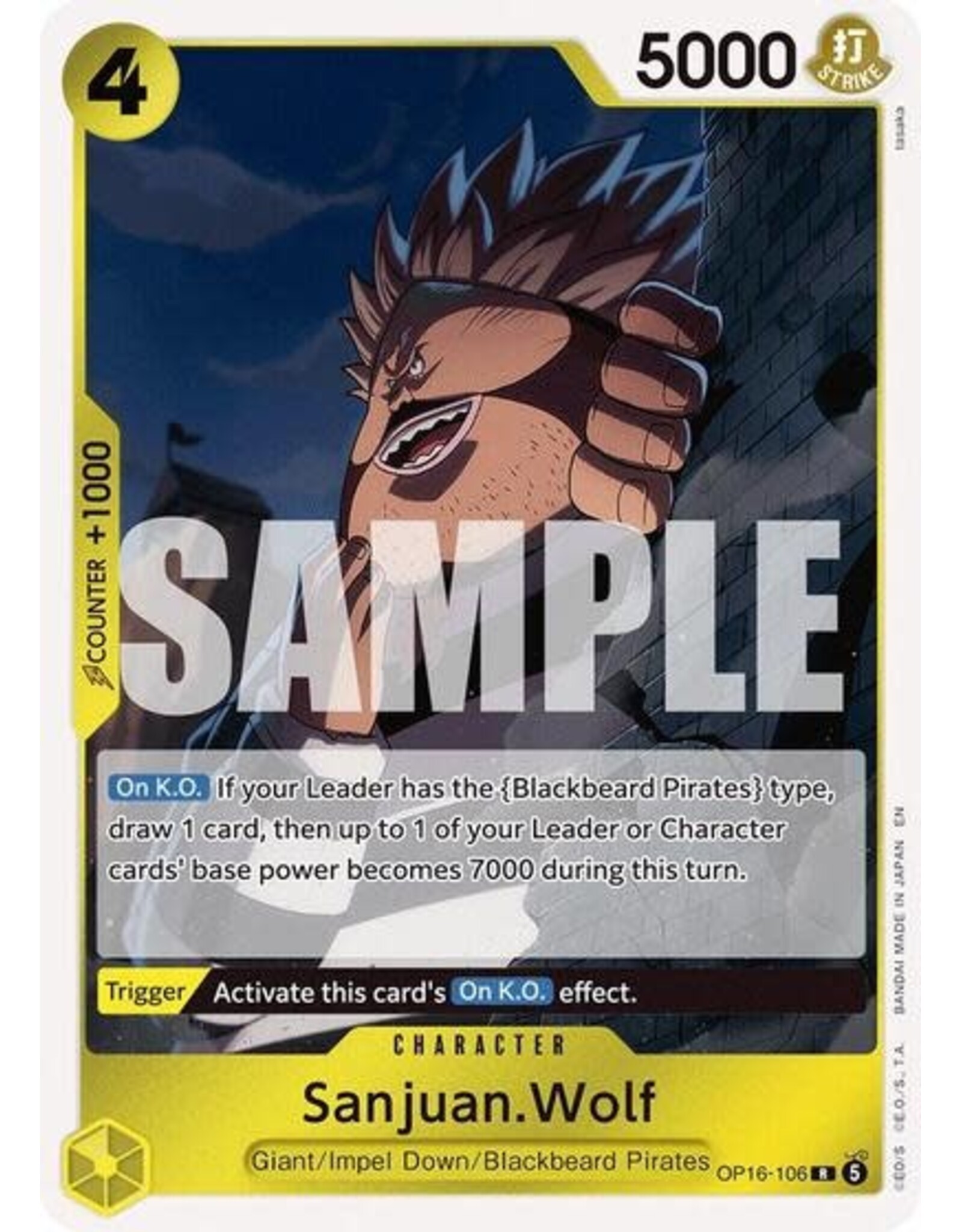 Sanjuan.Wolf - OP16-106 (Foil, R)