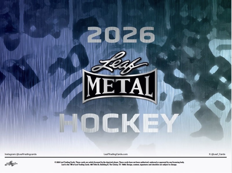 Upper Deck Leaf - 2026 Metal Hockey Box