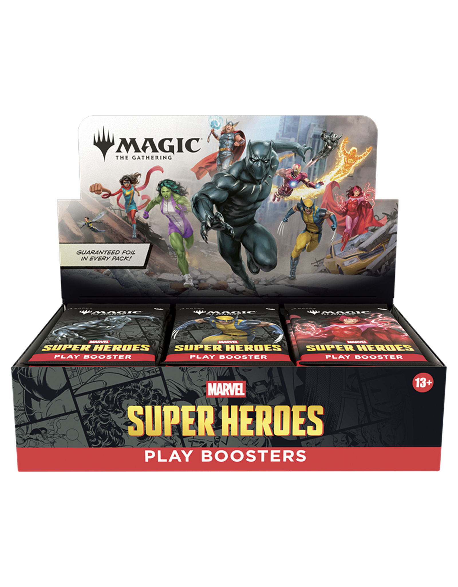 Wizards of the Coast Magic : The Gathering - Marvel Super Heroes Play Booster Box