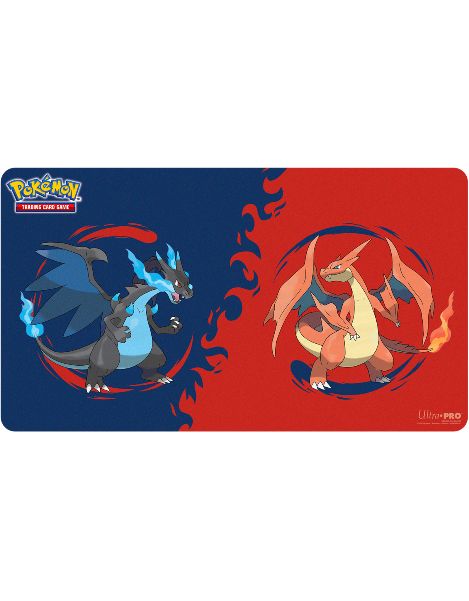 ultra pro Pokemon Trading Game - Mega Charizard X & Mega Charizard Y Playmat