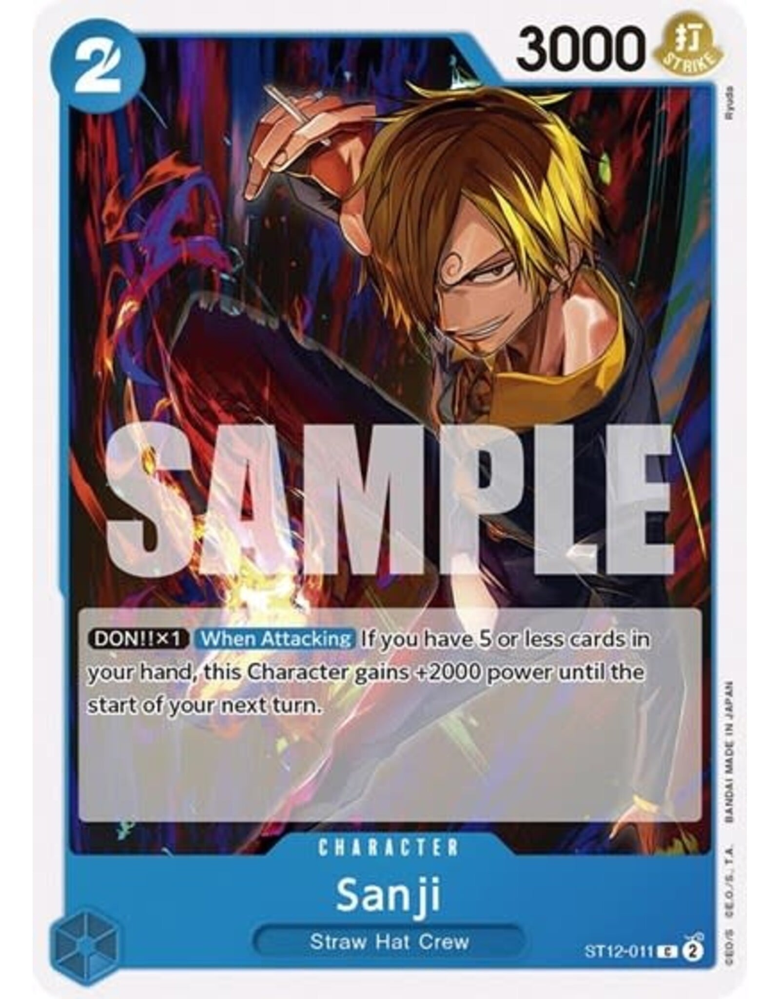 Sanji - ST12-011 (Normal, C)