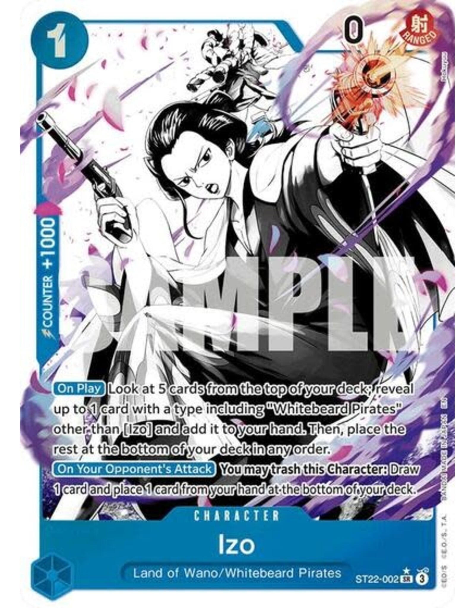 Izo (Parallel) - ST22-002 (Foil, SR)