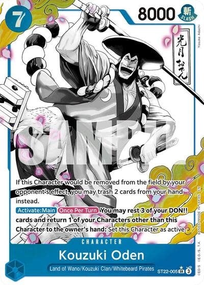 Kouzuki Oden (Parallel) - ST22-005 (Foil, SR)