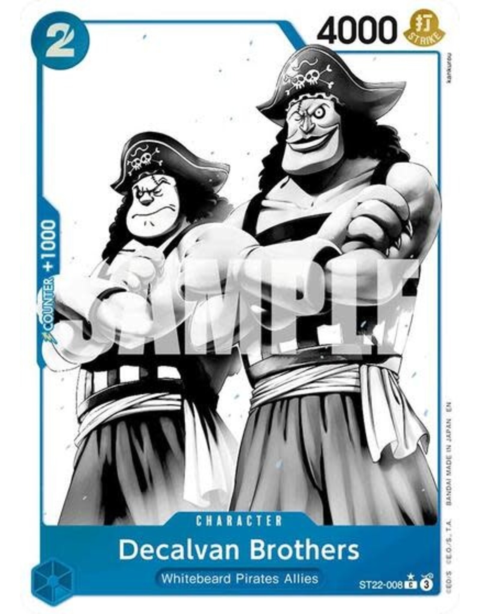 Decalvan Brothers (Parallel) - ST22-008 (Foil, C)