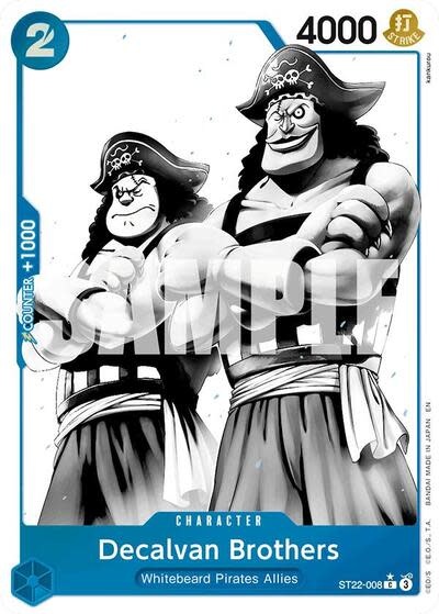 Decalvan Brothers (Parallel) - ST22-008 (Foil, C)