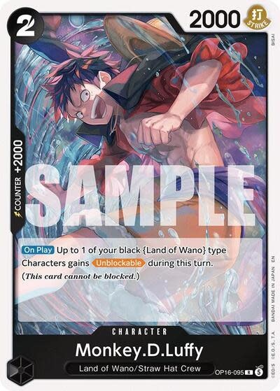 Monkey.D.Luffy (095) - OP16-095 (Foil, R)