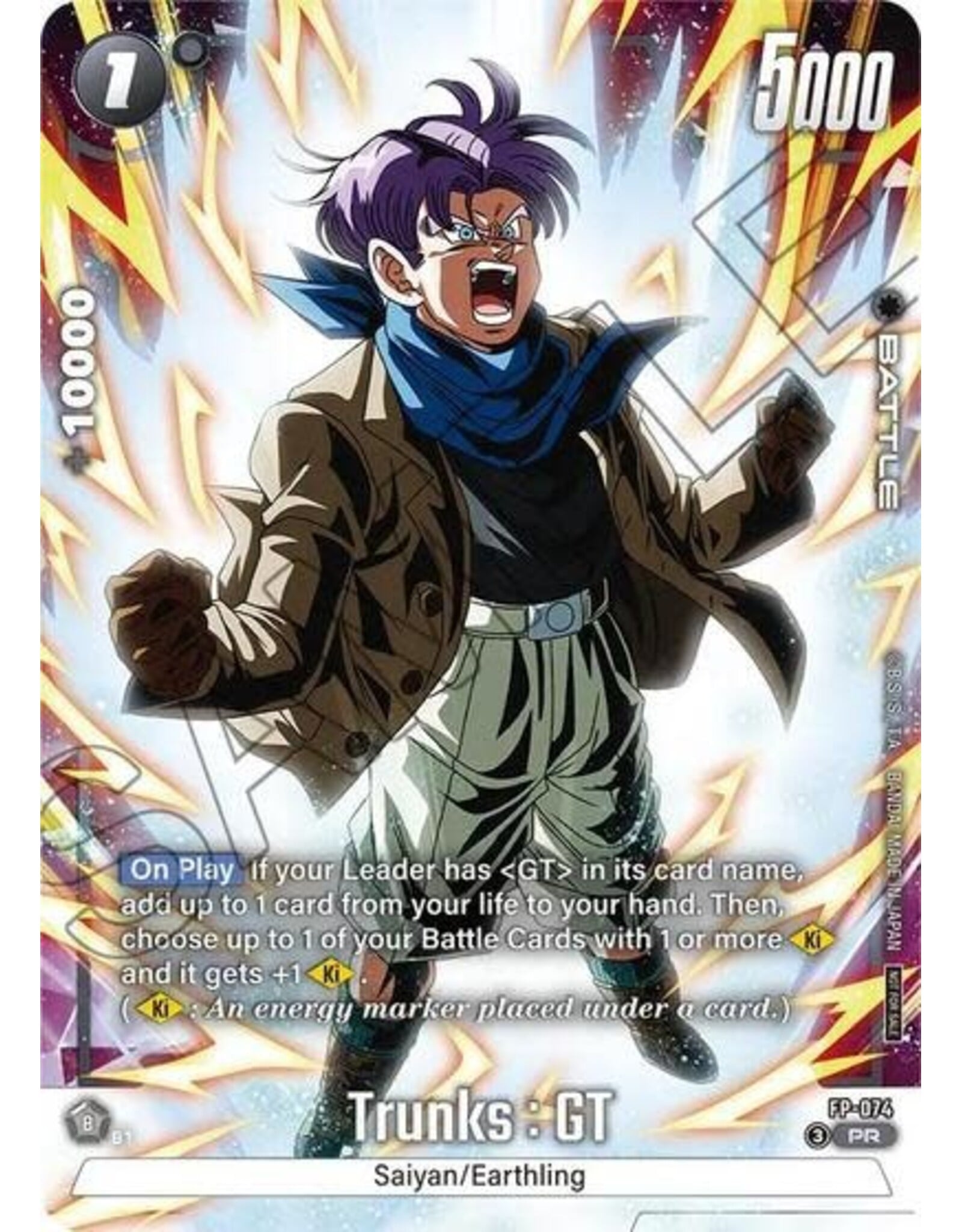 Trunks : GT - FP-074 (Tournament Pack 10) (Holofoil, Promo)