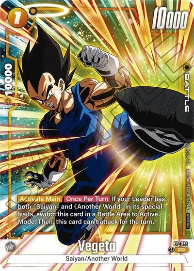 Vegeta - FP-073 (Tournament Pack 10) (Holofoil, Promo)