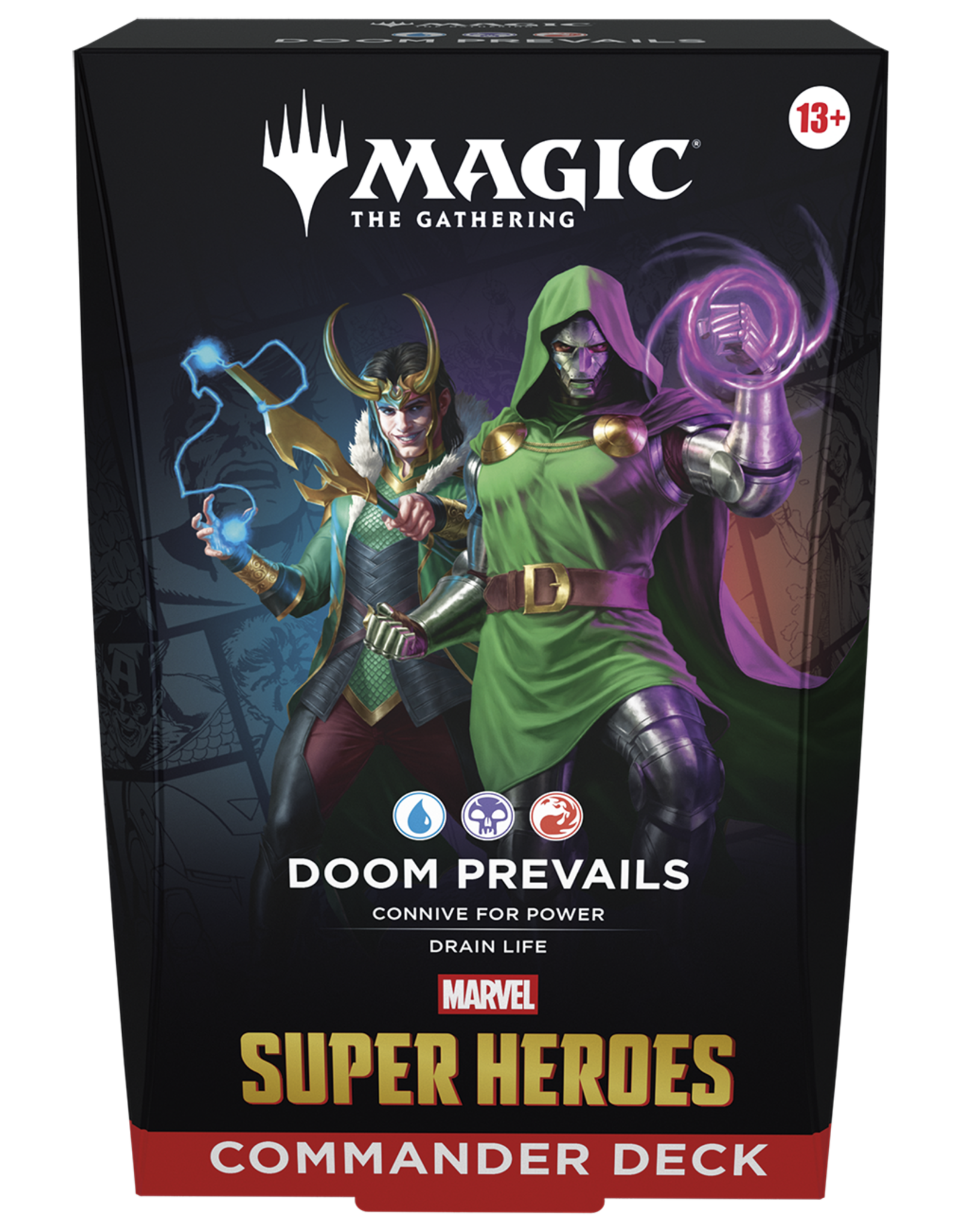 Wizards of the Coast Magic: The Gathering - Marvel Super Heroes: Doom Prevails Commander Deck