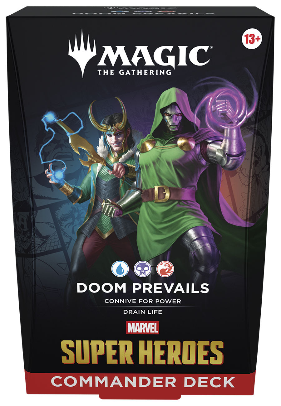 Wizards of the Coast Magic: The Gathering - Marvel Super Heroes: Doom Prevails Commander Deck