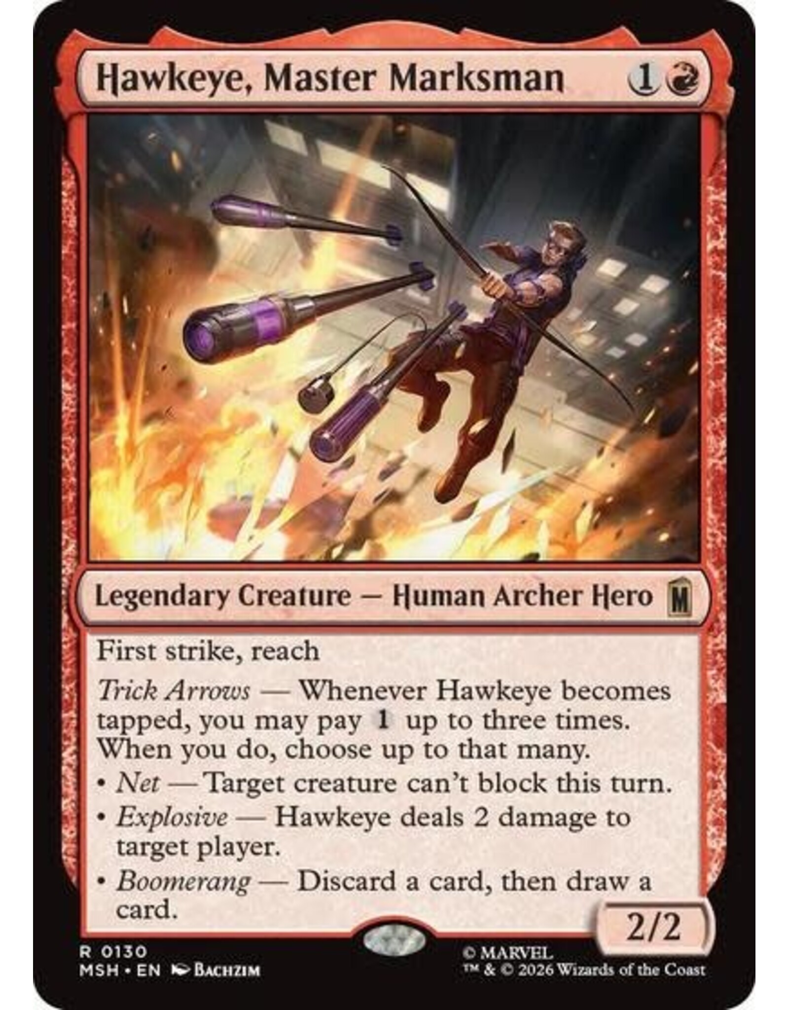 Hawkeye, Master Marksman - 130 (Foil, R)