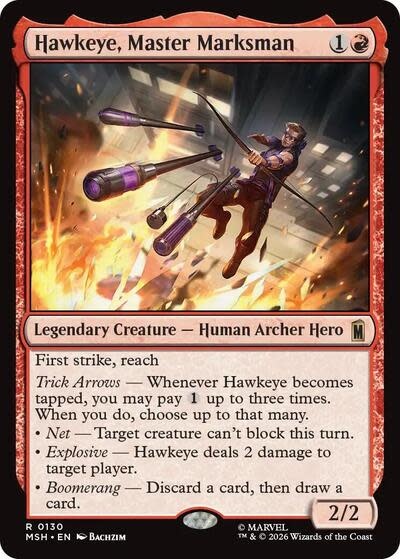 Hawkeye, Master Marksman - 130 (Foil, R)