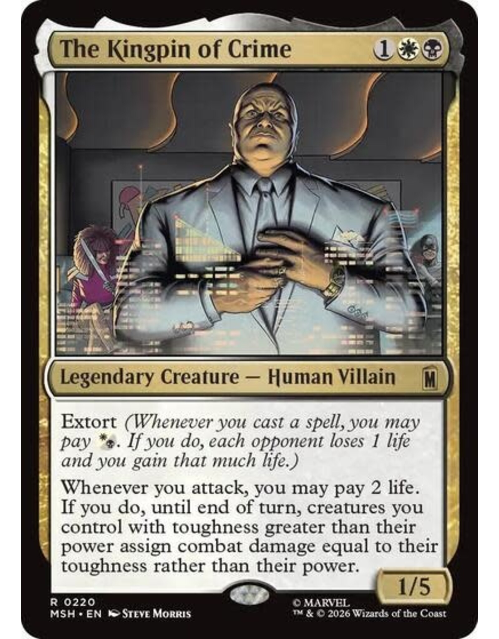 The Kingpin of Crime - 220 (Foil, R)