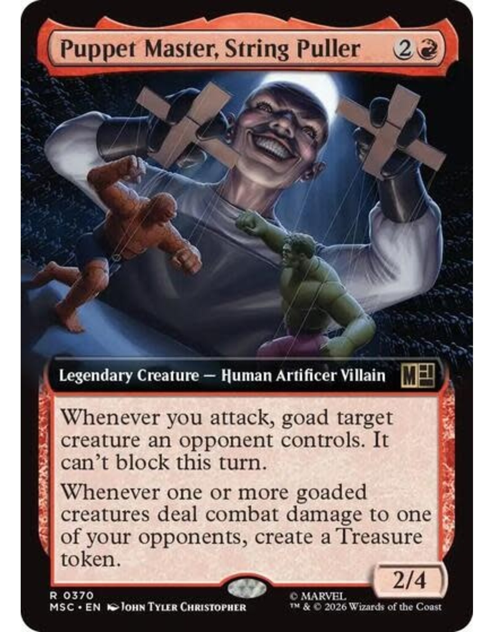 Puppet Master, String Puller (Extended Art) - 370 (Normal, R)