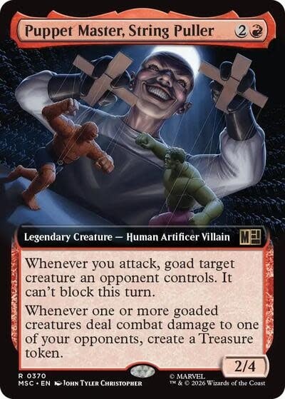 Puppet Master, String Puller (Extended Art) - 370 (Normal, R)