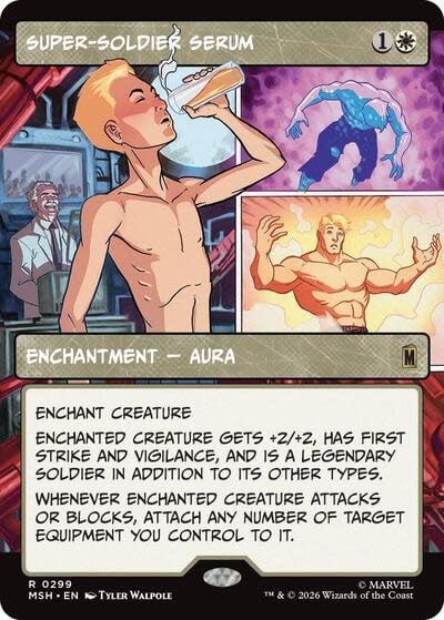 Super-Soldier Serum (Borderless) - 299 (Normal, R)
