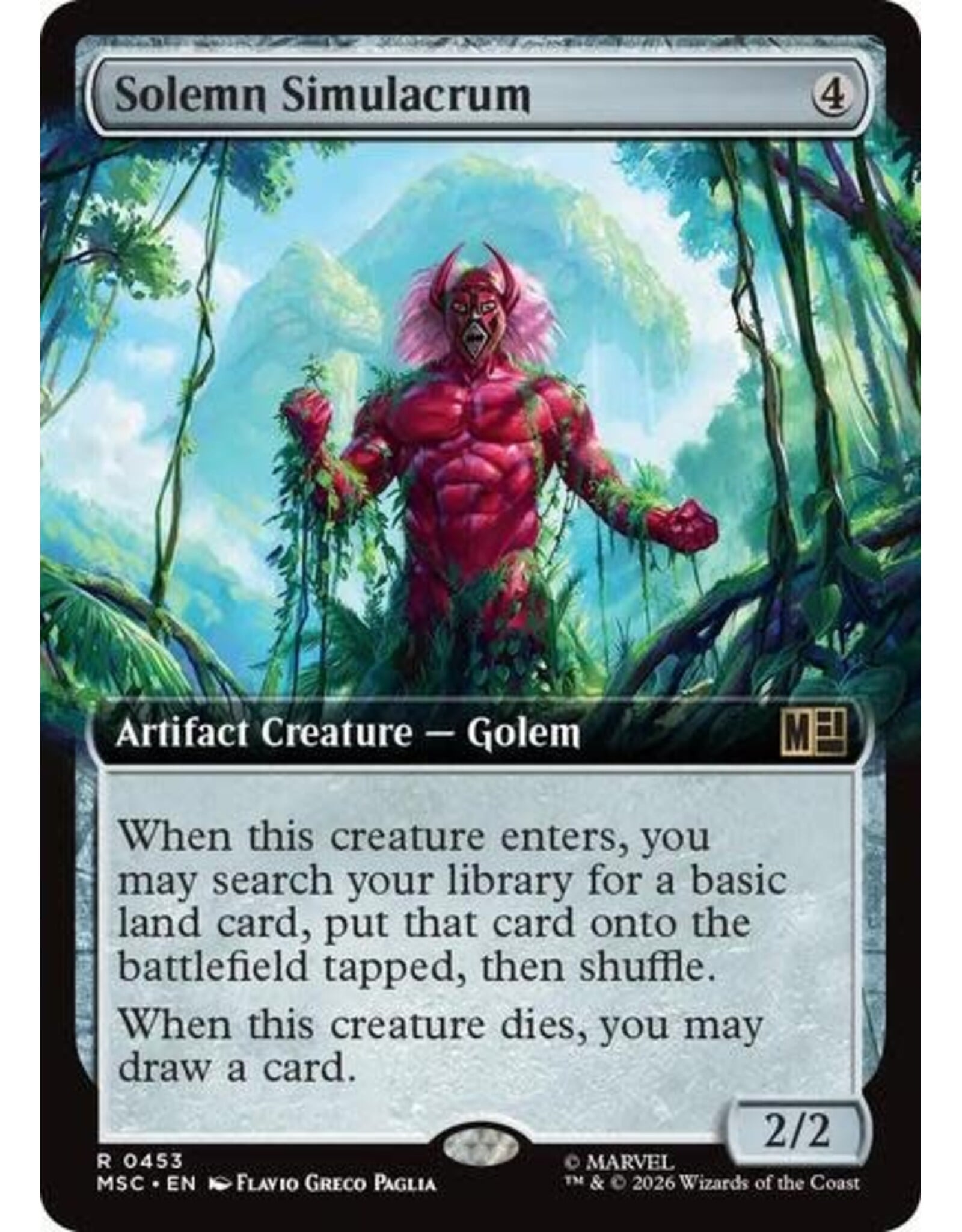 Solemn Simulacrum (Extended Art) - 453 (Normal, R)