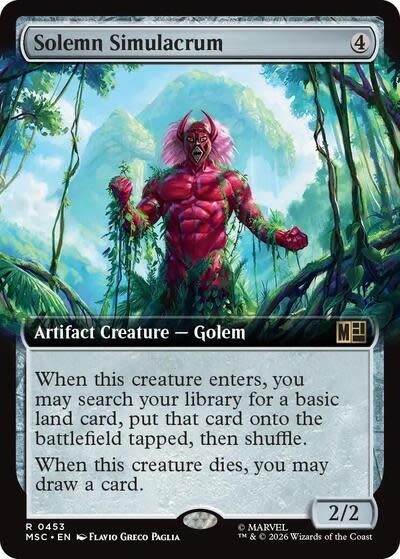 Solemn Simulacrum (Extended Art) - 453 (Normal, R)