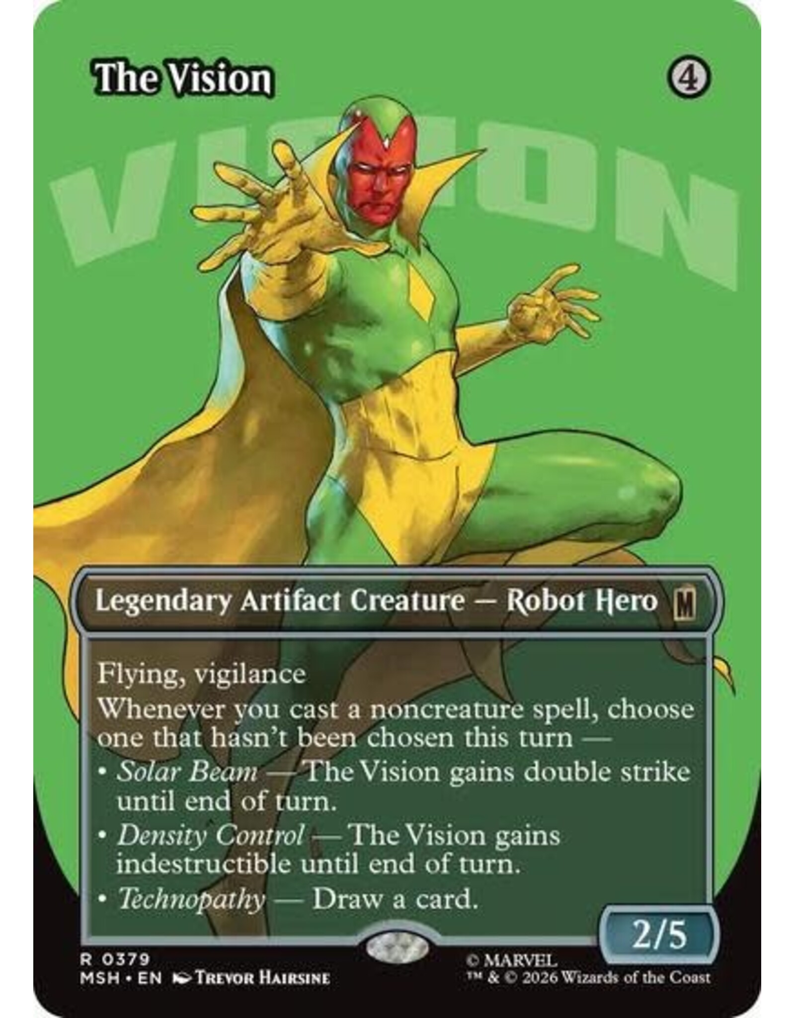 The Vision (Borderless) - 379 (Normal, R)