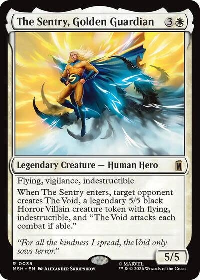 The Sentry, Golden Guardian - 35 (Foil, R)