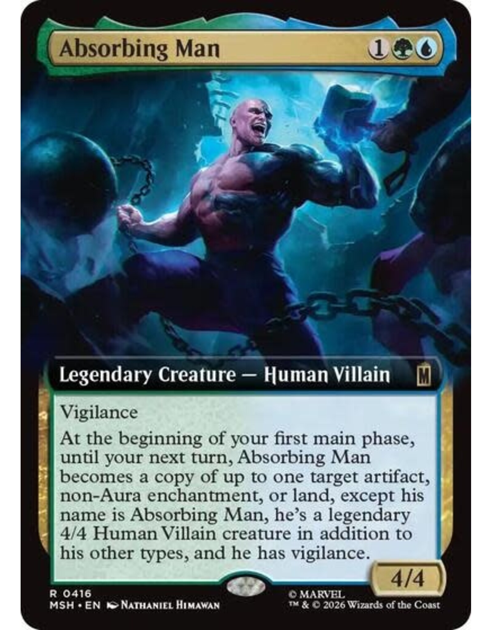 Absorbing Man (Extended Art) - 416 (Foil, R)