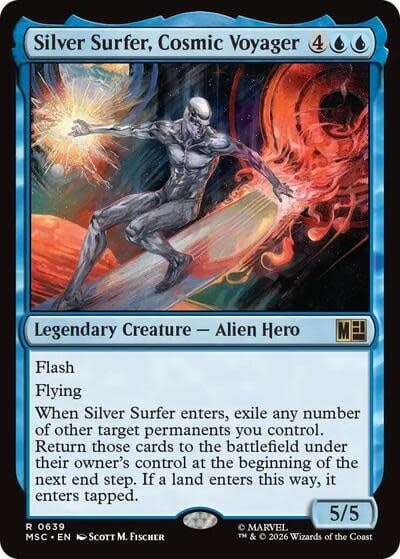 Silver Surfer, Cosmic Voyager - 639 (Foil, R)