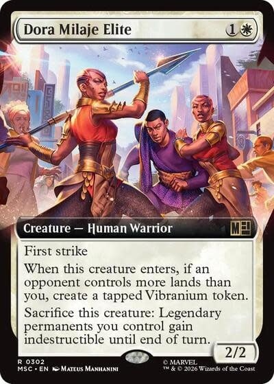 Dora Milaje Elite (Extended Art) - 302 (Normal, R)