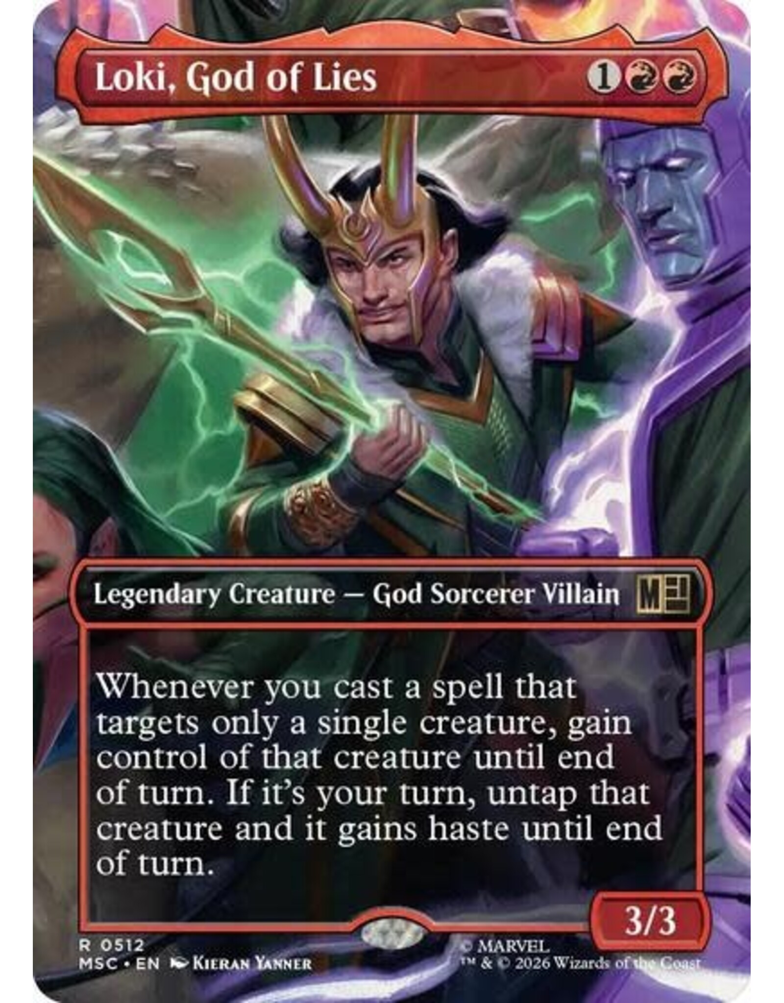 Loki, God of Lies (Borderless) - 512 (Normal, R)