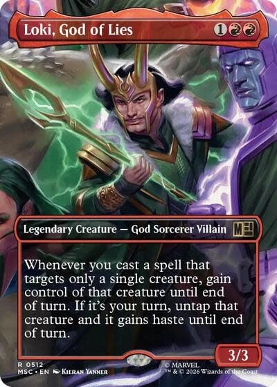 Loki, God of Lies (Borderless) - 512 (Normal, R)