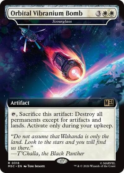 Orbital Vibranium Bomb - Scourglass (Extended Art) - 318 (Normal, R)