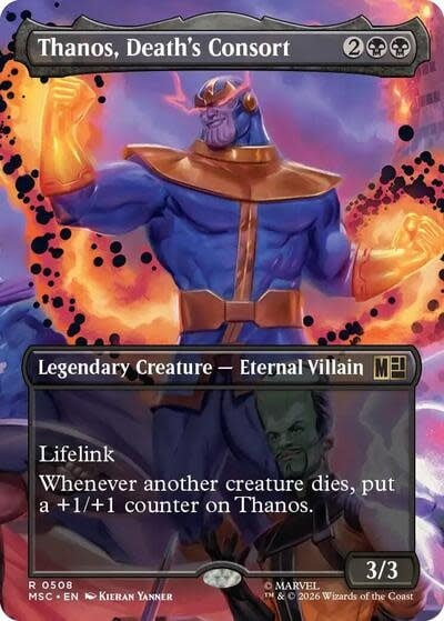 Thanos, Death's Consort (Borderless) - 508 (Normal, R)