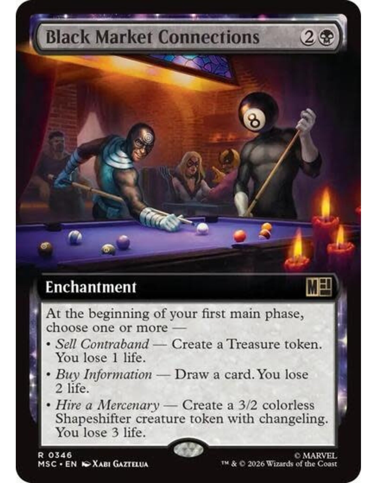 Black Market Connections (Extended Art) - 346 (Normal, R)