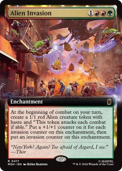 Alien Invasion (Extended Art) - 417 (Normal, R)